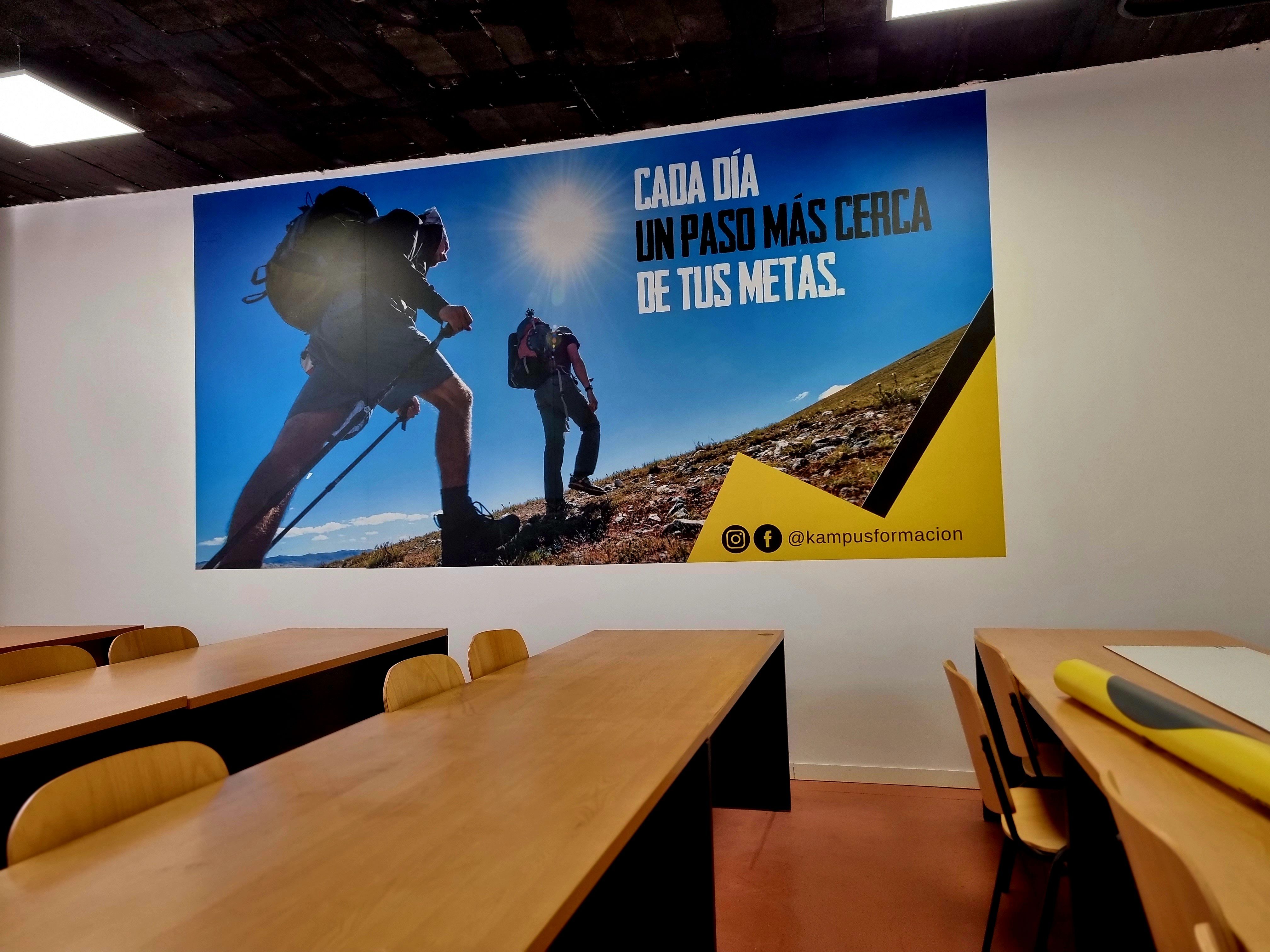 Vinilo decorativo en oficina